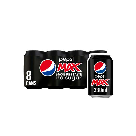 Pepsi Max 8X330ml