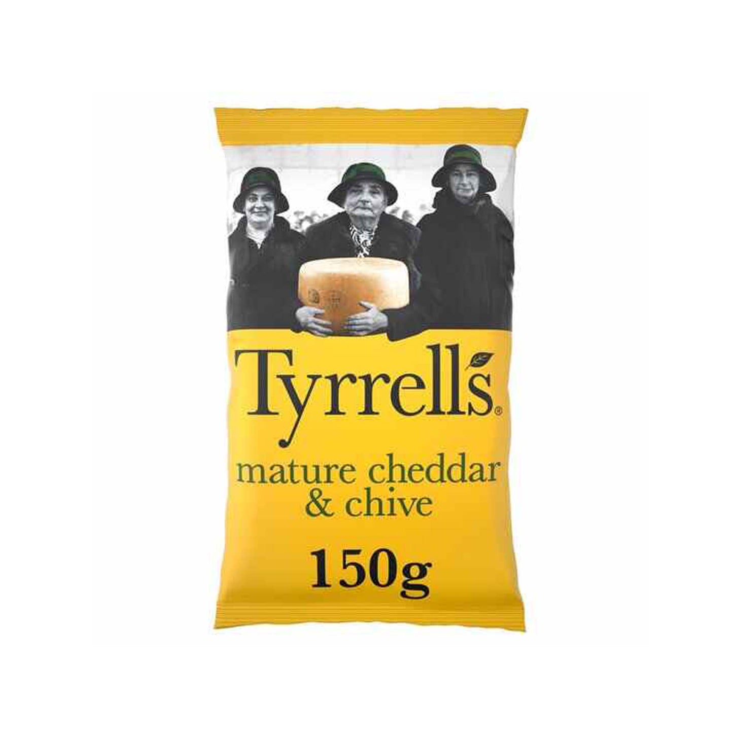 Tyrrells Crisps Mature Cheddar & Chive 150G