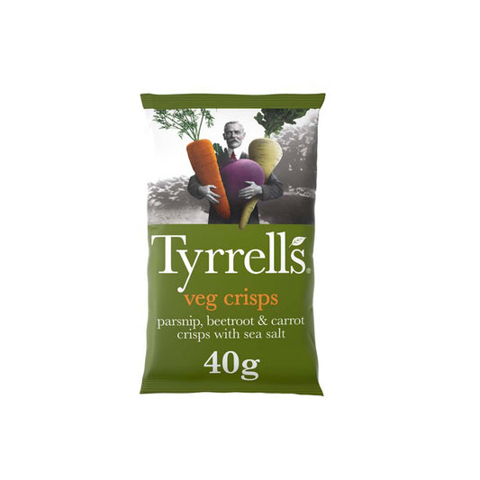 Tyrrells Mixed Root Vegetable Crisps 40G