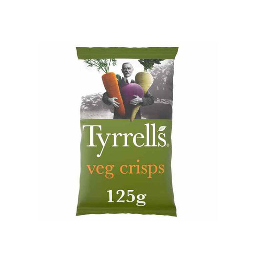 Tyrrells Mixed Root Vegetable Crisps 125G