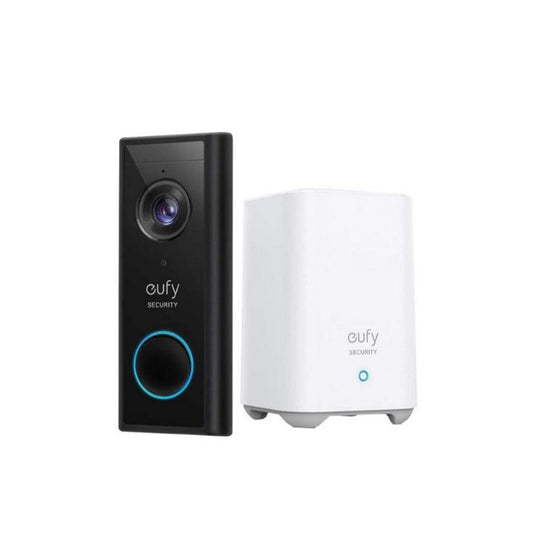 EUFY Video Doorbell 2K with HomeBase - Battery Powered