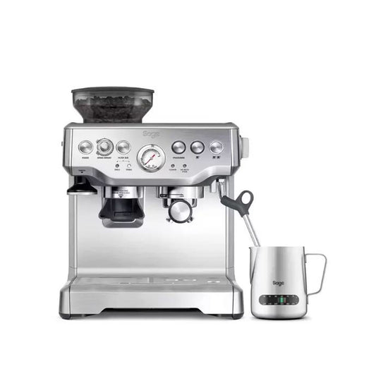 Sage Barista Express Bean to Cup Coffee Machine in Brushed Stainless Steel, BES875UK