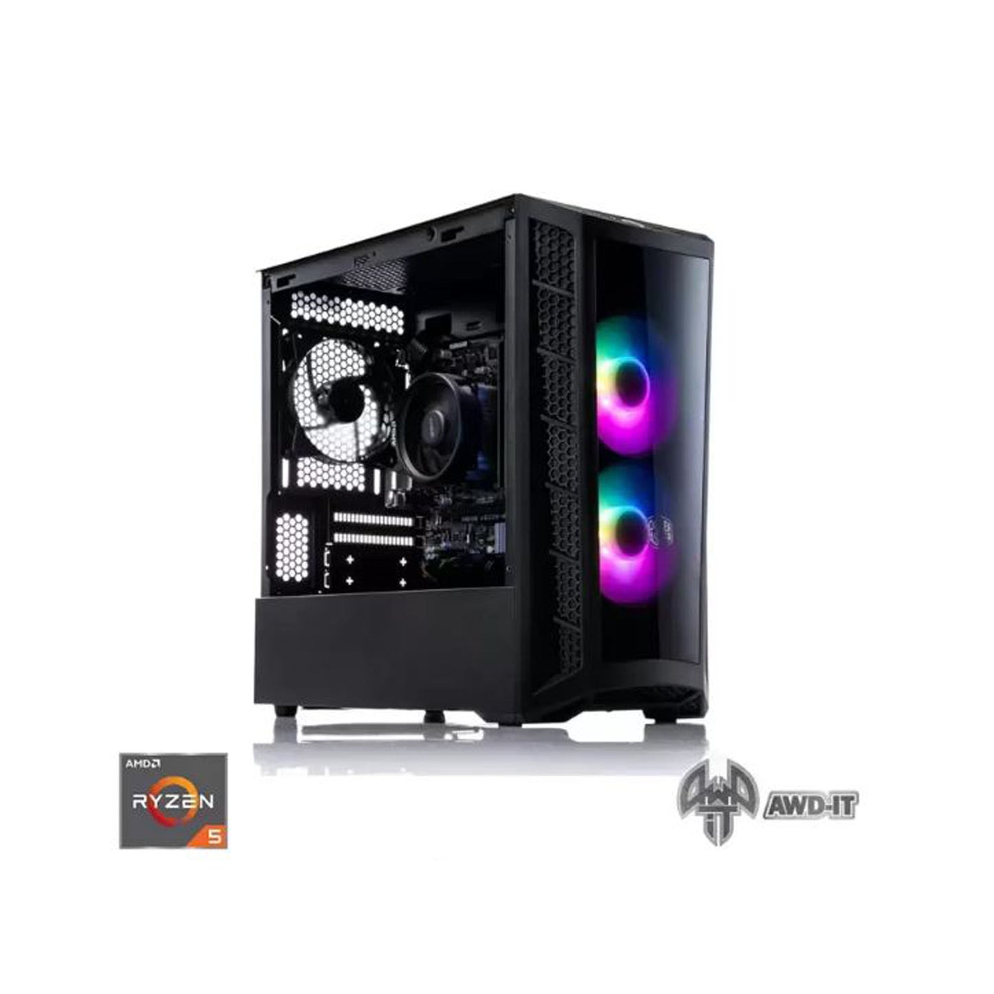 AWD-IT Ranger 4, AMD Ryzen 5, 16GB RAM, 480GB SSD, AMD Vega 10, Gaming Desktop PC