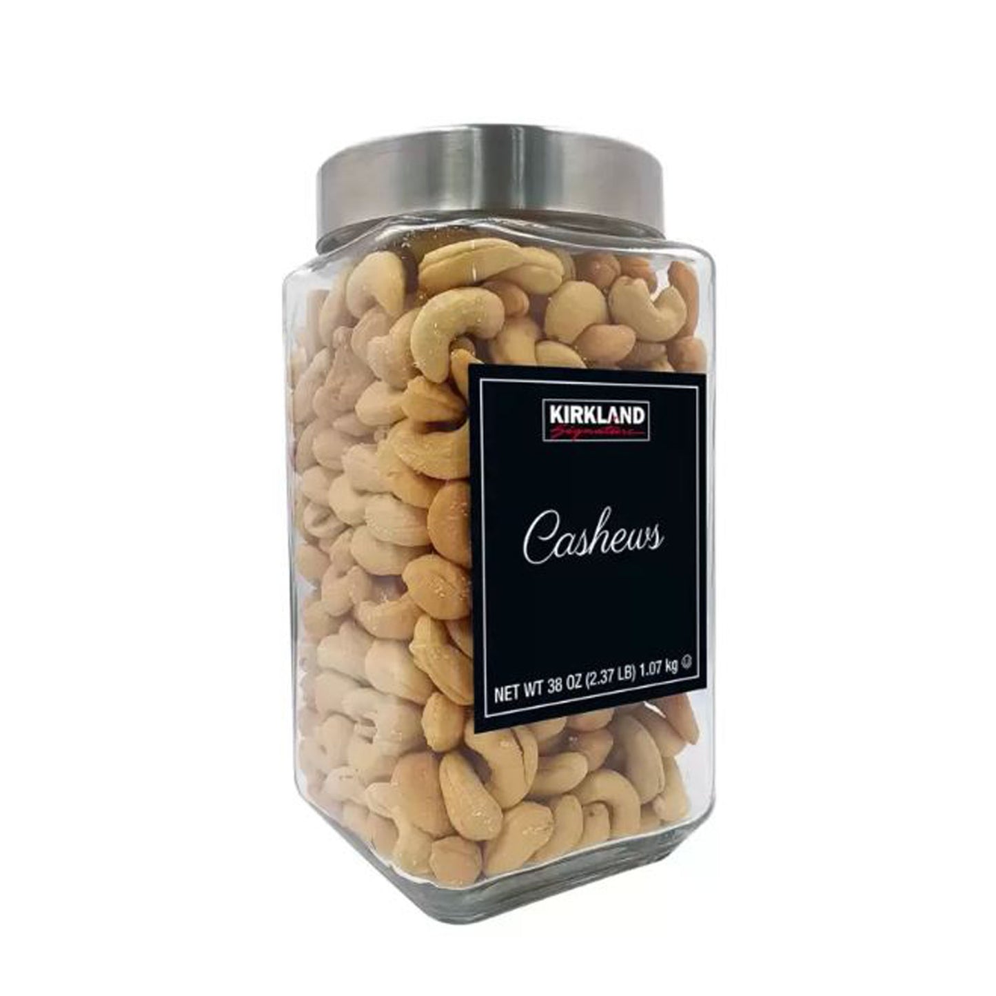 Kirkland Signature Salted Cashews Jar, 1.07kg