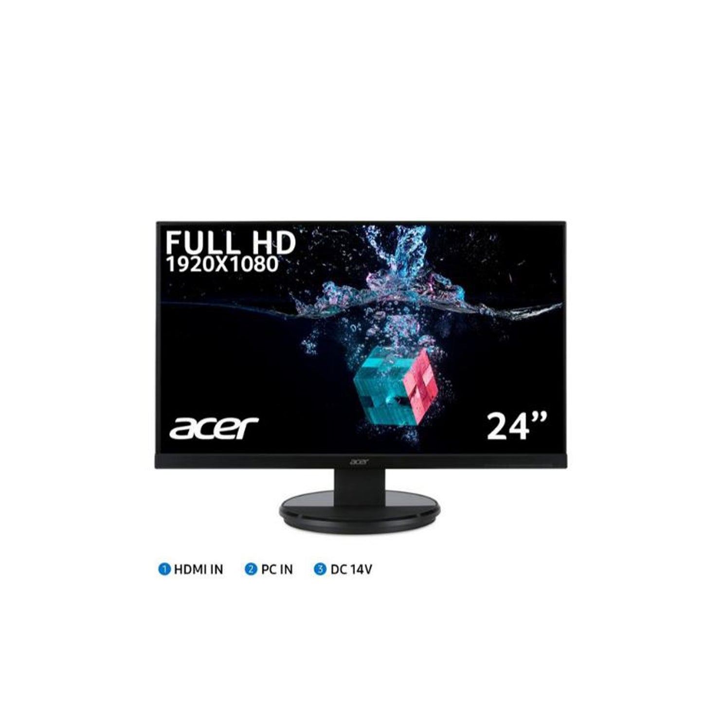ACER KB242HYL Full HD 23.8" LED Monitor - Black
