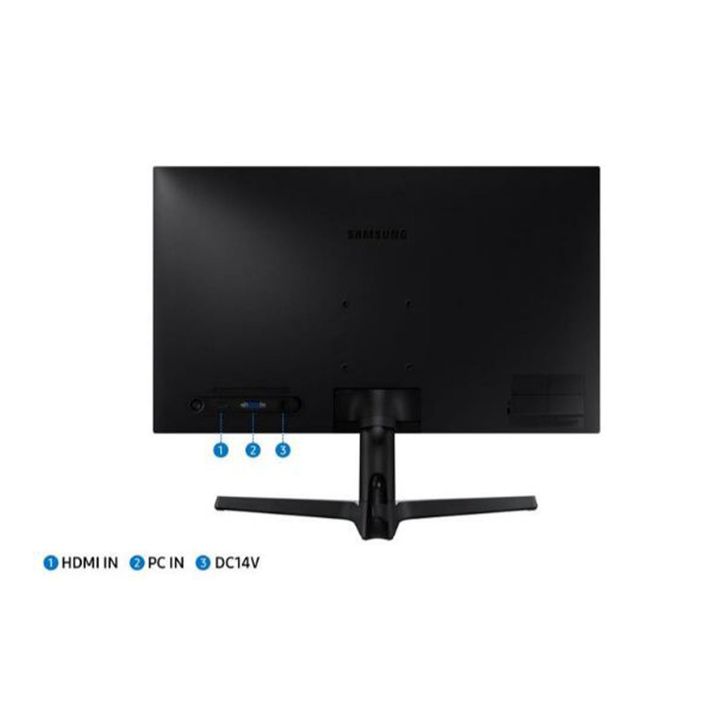 SAMSUNG LS24R35AFHUXXU Full HD 24" VA LCD Monitor - Black & Silver