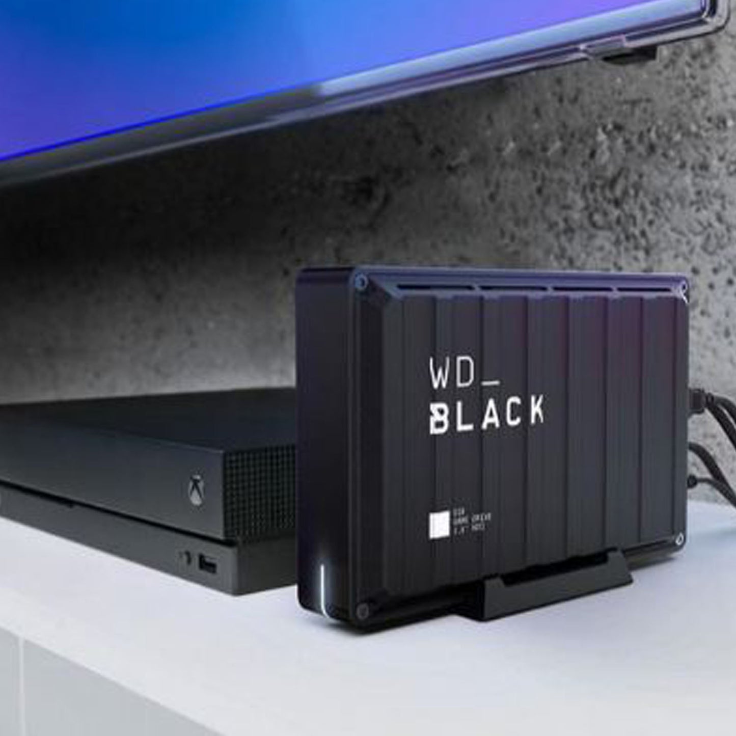 WD _BLACK D10 External Game Drive - 8 TB, Black