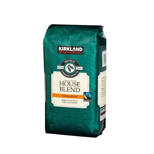 Kirkland Signature Starbucks Fairtrade House Blend Whole Bean Coffee, 907g