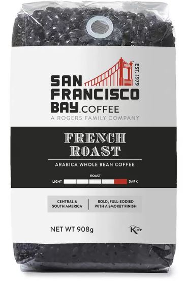 San Francisco Bay French Roast Whole Bean Coffee, 908g