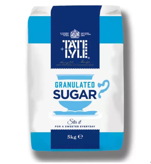 Tate & Lyle Granulated Sugar, 5kg